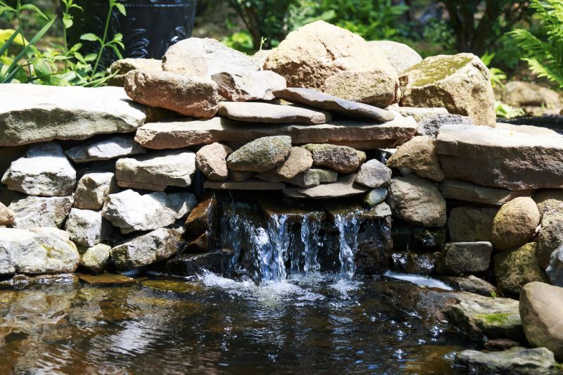 Garden Waterfall Installation